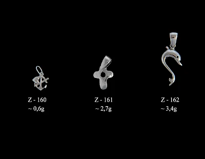 Zawieszki - producent biżuterii srebrnej Ab-AG