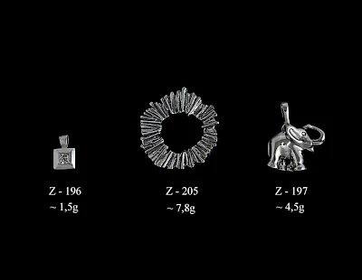 Zawieszki - producent biżuterii srebrnej Ab-AG