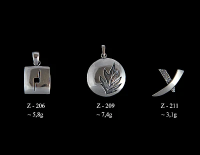 Zawieszki - producent biżuterii srebrnej Ab-AG
