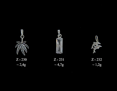 Zawieszki - producent biżuterii srebrnej Ab-AG