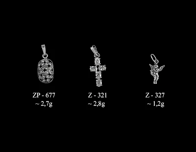 Zawieszki - producent biżuterii srebrnej Ab-AG