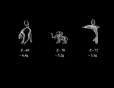 Zawieszki - producent biżuterii srebrnej Ab-AG