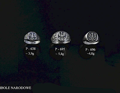 Symbole narodowe - producent biżuterii srebrnej Ab-AG