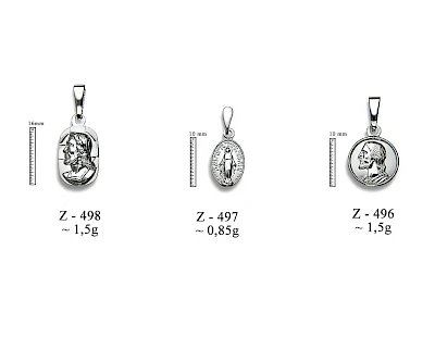 Medaliki - producent biżuterii srebrnej Ab-AG