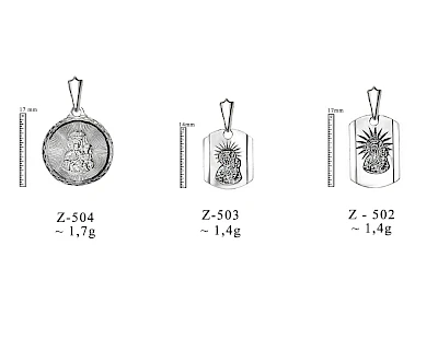 Medaliki - producent biżuterii srebrnej Ab-AG