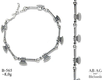 Numery komplet&oacute;w biżuterii 600-501 - producent biżuterii srebrnej Ab-AG